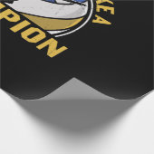 Volleybalspeler | Praktijk als een kampioen Cadeaupapier (Hoek)