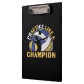 Volleybalspeler | Praktijk als een kampioen Klembord (Links)