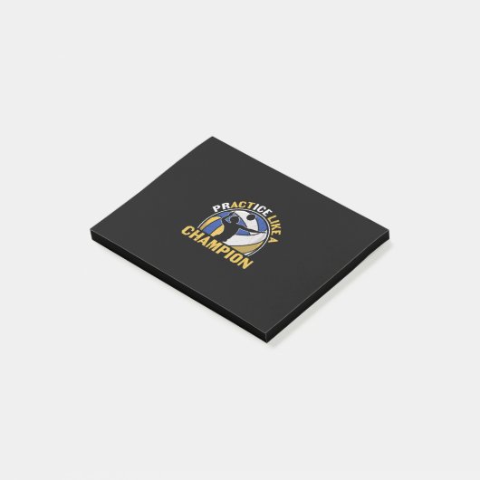 Volleybalspeler | Praktijk als een kampioen Post-it® Notes (Schuin)