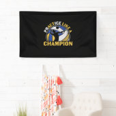 Volleybalspeler | Praktijk als een kampioen Spandoek (Insitu)