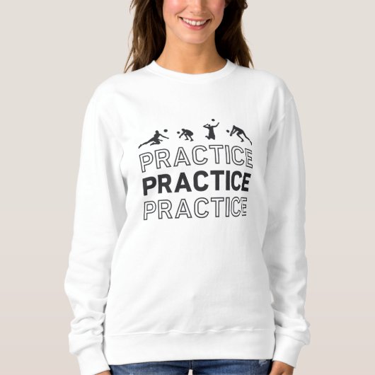Volleybalspeler Praktijk Gift Trui (Voorkant)