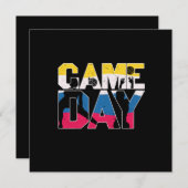 Volleybalspeler | Speldag — Volleybal Kaart (Voorkant / Achterkant)