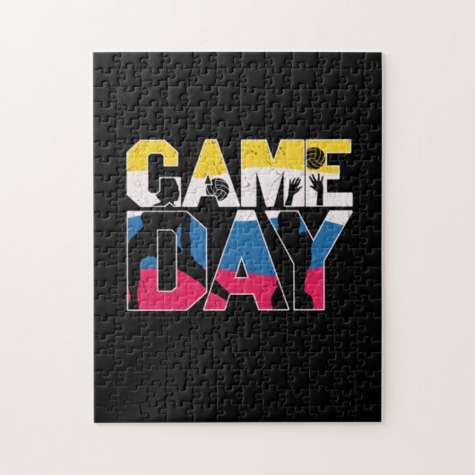 Volleybalspeler | Speldag — Volleybal Legpuzzel (Verticaal)