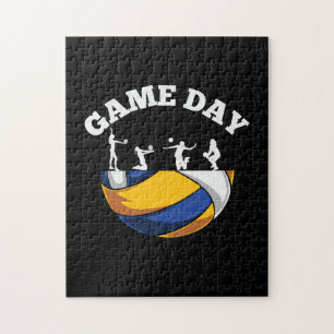 Volleybalspeler Speldag — Volleybal Legpuzzel