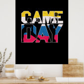 Volleybalspeler | Speldag — Volleybal Poster (Keuken)