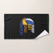 Volleybalspeler | Spike Repo instellen Handdoek (Handdoek)
