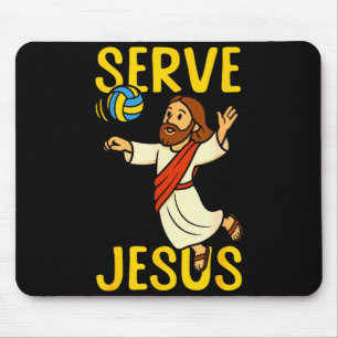 Volleybalspeler Team Jezus Serve Jezus Muismat