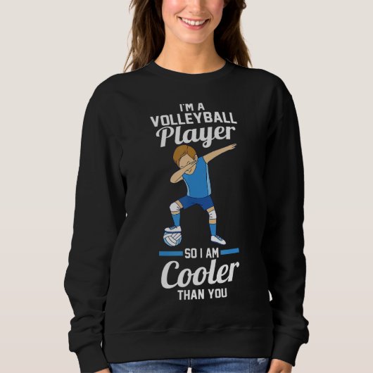 Volleybalspeler Trui (Voorkant)
