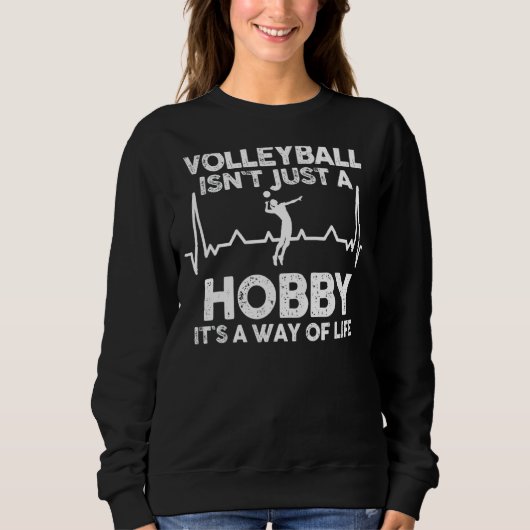Volleybalspeler Trui (Voorkant)