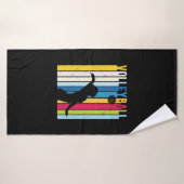 Volleybalspeler |  volleybal badhanddoek (Badhanddoek)