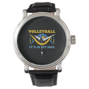 Volleybalspeler   Volleybal in mijn DNA Horloge