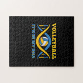 Volleybalspeler | Volleybal in mijn DNA Legpuzzel (Horizontaal)