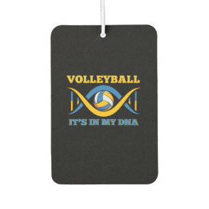 Volleybalspeler Volleybal in mijn DNA Luchtverfrisser