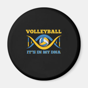 Volleybalspeler Volleybal in mijn DNA Magneet