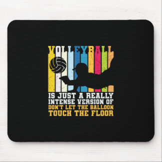 Volleybalspeler | Volleybal is slechts een echt Muismat