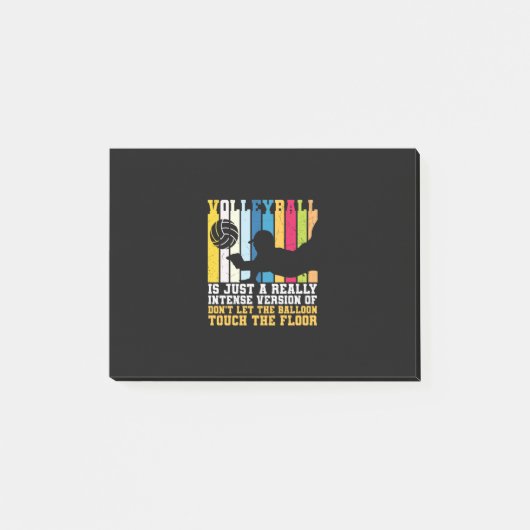Volleybalspeler | Volleybal is slechts een echt Post-it® Notes (Voorkant)