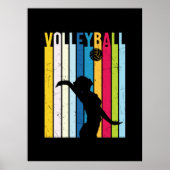 Volleybalspeler |  volleybal poster (Voorkant)