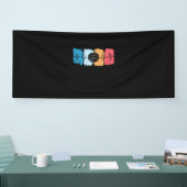 Volleybalspeler | Volleybalhartslag Spandoek (Beurs)
