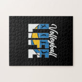 Volleybalspeler | Volleyballeven Legpuzzel (Horizontaal)