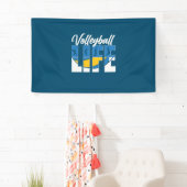 Volleybalspeler | Volleyballeven Spandoek (Insitu)