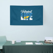 Volleybalspeler | Volleyballeven Spandoek (Beurs)