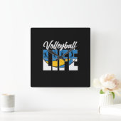 Volleybalspeler | Volleyballeven Vierkante Klok (Huis)