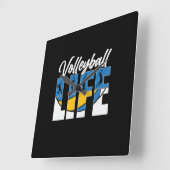 Volleybalspeler | Volleyballeven Vierkante Klok (Hoek)