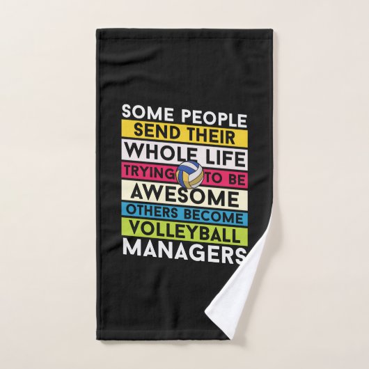 Volleybalspeler | Volleybalmanagers Handdoek (Handdoek)