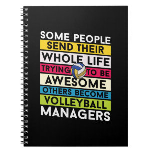 Volleybalspeler   Volleybalmanagers Notitieboek