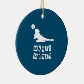 Volleybalspeler | Volleybalmijn Keramisch Ornament (Rechts)