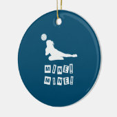Volleybalspeler | Volleybalmijn Keramisch Ornament (Links)