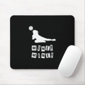 Volleybalspeler | Volleybalmijn Muismat (Met muis)