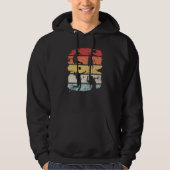 Volleybalspelretro Hoodie (Voorkant)