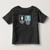 Volleybalspelzuster Kinder Shirts (Voorkant)