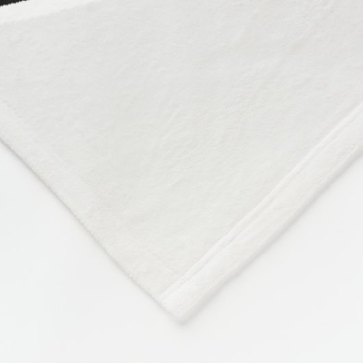 Volleybalsport in rood, wit en blauw - Custom04 Fleece Deken (Hoek)