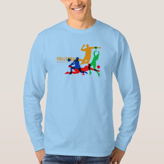 Volleybalsporten | MANNEN T-shirt (Voorkant)