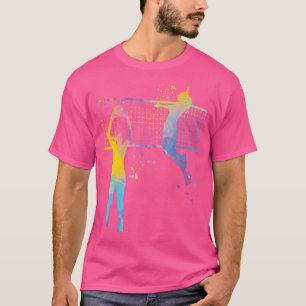 Volleybalster Colorsplash Meisjes Beachvolleybal T-shirt