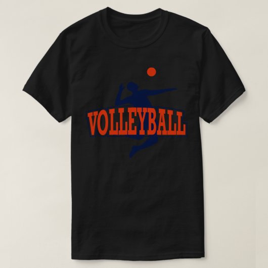 volleybalster t-shirt (Design voorkant)