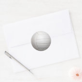 Volleybalstickers Ronde Sticker (Envelop)