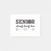 Volleybalteam 2022 voor hoge volleybal Afstuderen Post-it® Notes (Voorkant)