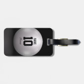 Volleybalteam Bagagelabel (Achterkant horizontaal)