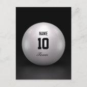 Volleybalteam Briefkaart (Voorkant)