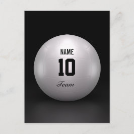 Volleybalteam Briefkaart