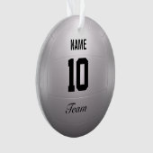 Volleybalteam Ornament (voorkant)