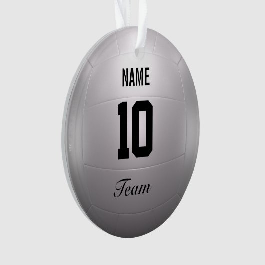 Volleybalteam Ornament (voorkant)