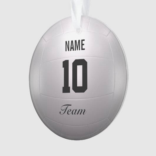 Volleybalteam Ornament (voorkant)
