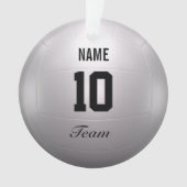Volleybalteam Ornament (voorkant)