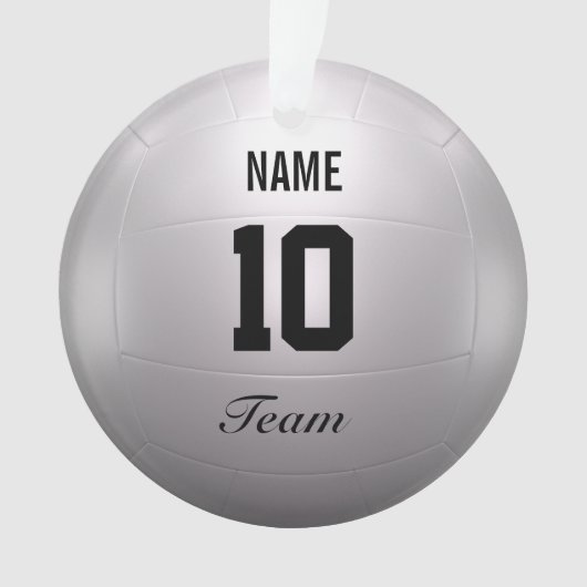 Volleybalteam Ornament (voorkant)