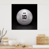 Volleybalteam Poster (Keuken)