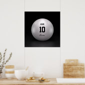 Volleybalteam Poster (Keuken)